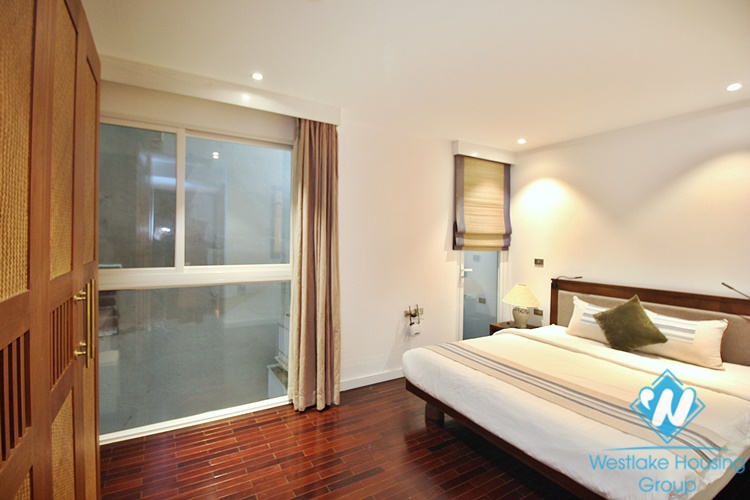 Beautiful 3 bedrooms apartment for rent in the heart of To Ngoc Van area, Tay Ho, Ha Noi