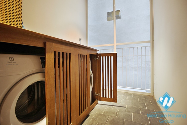 Beautiful 3 bedrooms apartment for rent in the heart of To Ngoc Van area, Tay Ho, Ha Noi
