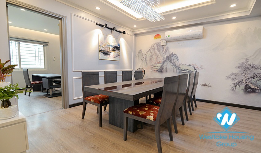 A lovely 4 beds apartment for rent in E building, Ciputra