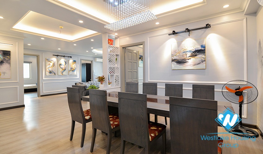 A lovely 4 beds apartment for rent in E building, Ciputra