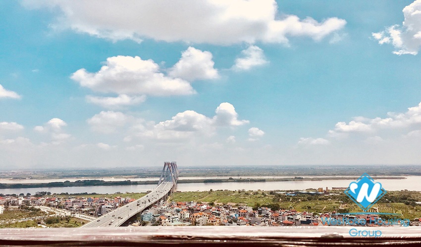 River-view two bedrooms apartment for rent in Penstudio building, Tay Ho