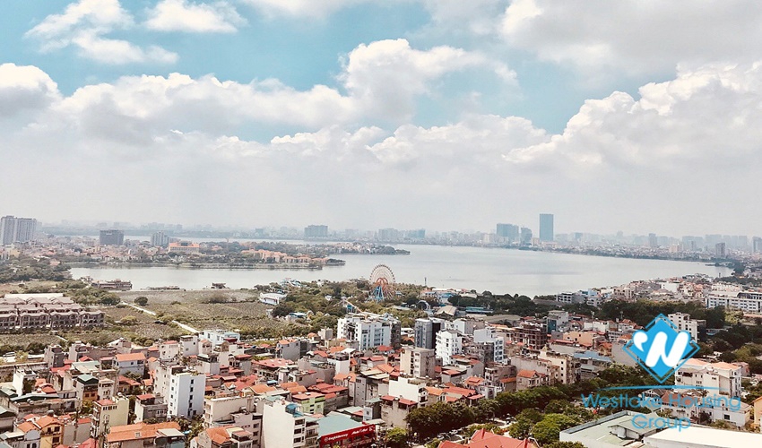 River-view two bedrooms apartment for rent in Penstudio building, Tay Ho
