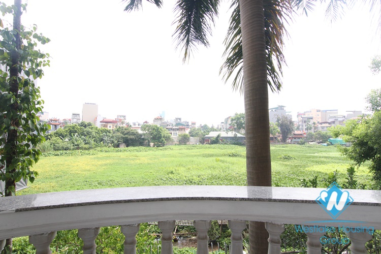 A bright, open and quiet two bedroom apartment for rent in Tay Ho, Hanoi