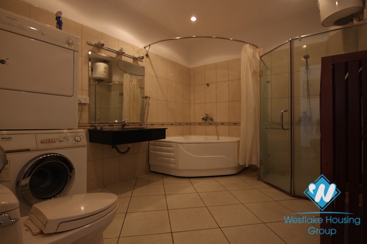 A bright, open and quiet two bedroom apartment for rent in Tay Ho, Hanoi
