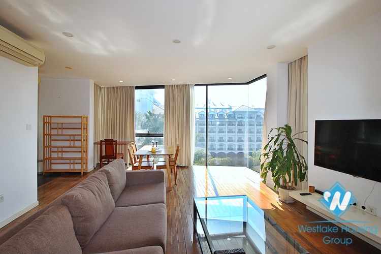 Spacious 1 bedroom apartment for rent in Tu Hoa st, Tay Ho