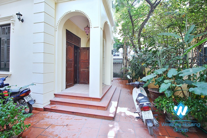 Lovely Garden house with swimming pool for rent in Tay Ho District