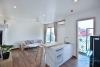 Bright 1 bedroom apartment for rent on Xuan Dieu street, Tay Ho, Ha Noi