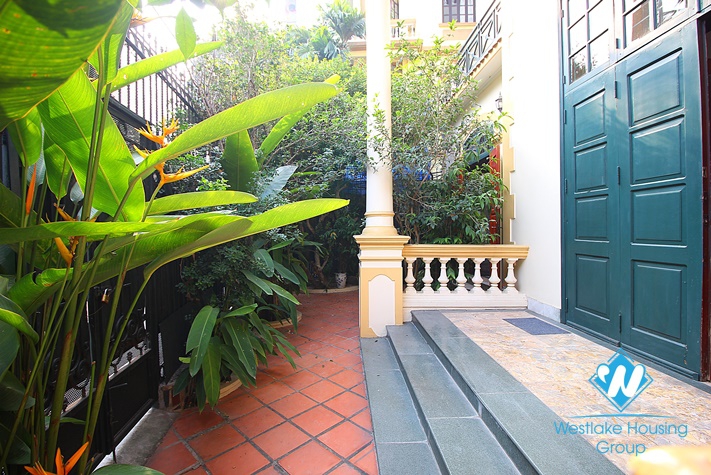 Quiet and beautiful house for rent in Tay ho District.