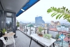 High-end 1 bed apartment with lake view for rent in To Ngoc Van street, Tay Ho