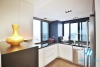 High-end 1 bed apartment with lake view for rent in To Ngoc Van street, Tay Ho