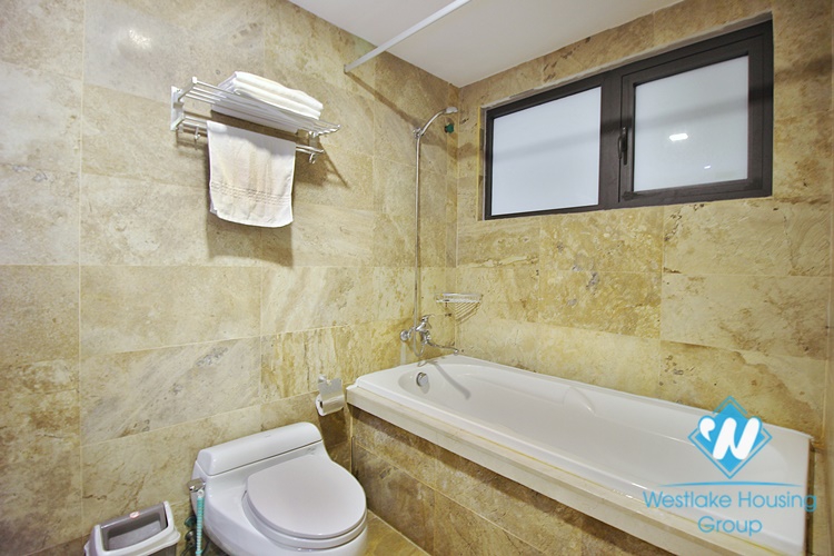 Spacious 4 beds apartment for rent in Dang Thai Mai area, Tay Ho