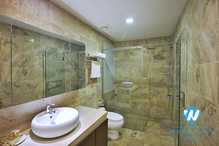 Spacious 4 beds apartment for rent in Dang Thai Mai area, Tay Ho