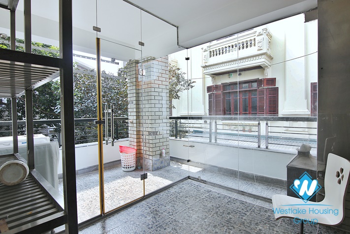 Modern and Elegant Lake view villa for rent in Tay Ho