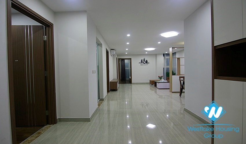 Furnished 3 beds apartment for rent in L5 building, Ciputra