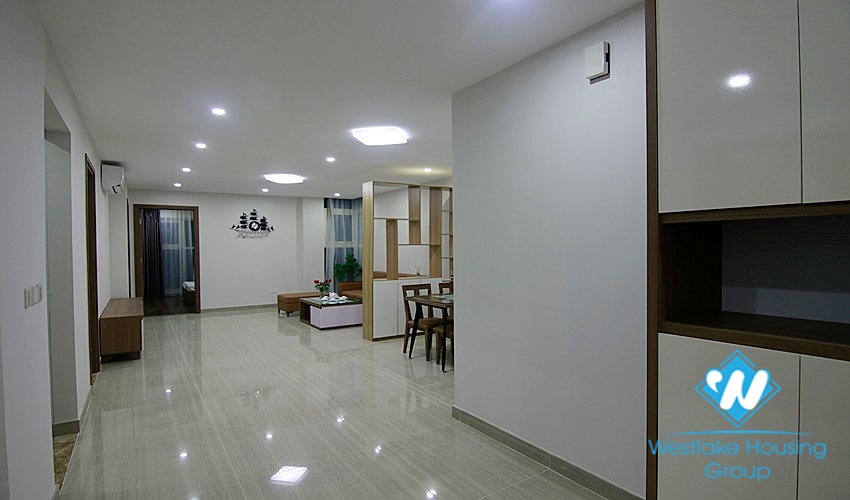 Furnished 3 beds apartment for rent in L5 building, Ciputra