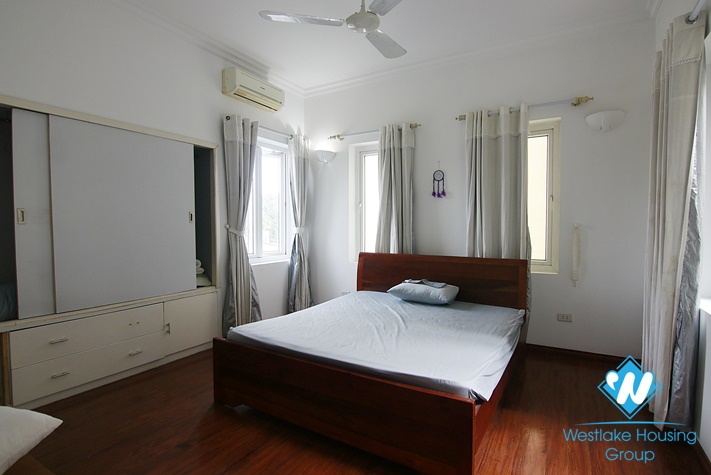 Old style apartment with 2 bedrooms for rent on Tu Hoa st, Tay Ho District