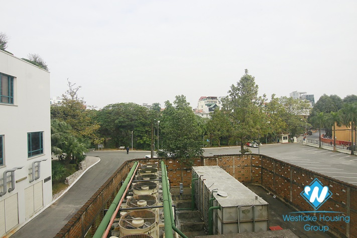 Old style apartment with 2 bedrooms for rent on Tu Hoa st, Tay Ho District