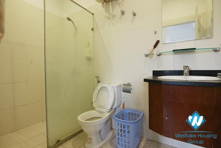 Old style apartment with 2 bedrooms for rent on Tu Hoa st, Tay Ho District