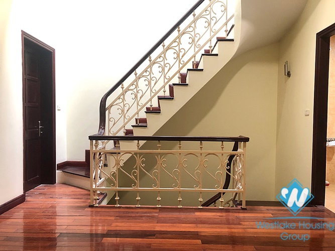 Renovated house with nice design for rent in C block in Ciputra, Tay Ho, Ha Noi