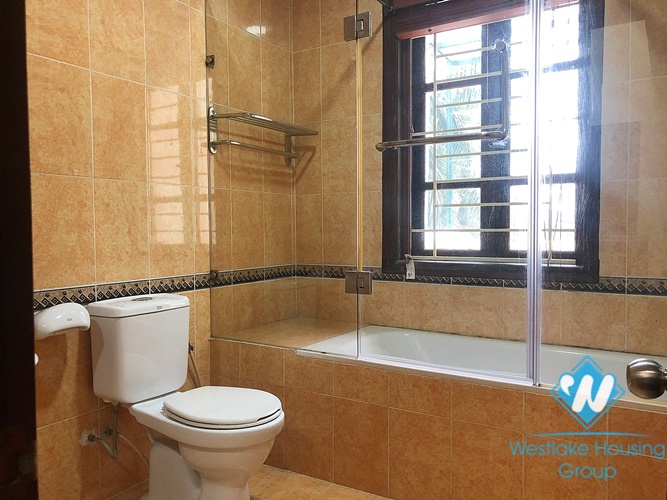 Renovated house with nice design for rent in C block in Ciputra, Tay Ho, Ha Noi