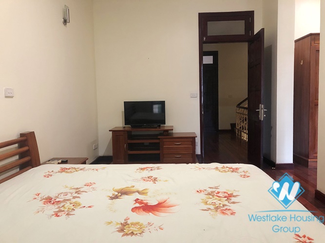 Renovated house with nice design for rent in C block in Ciputra, Tay Ho, Ha Noi