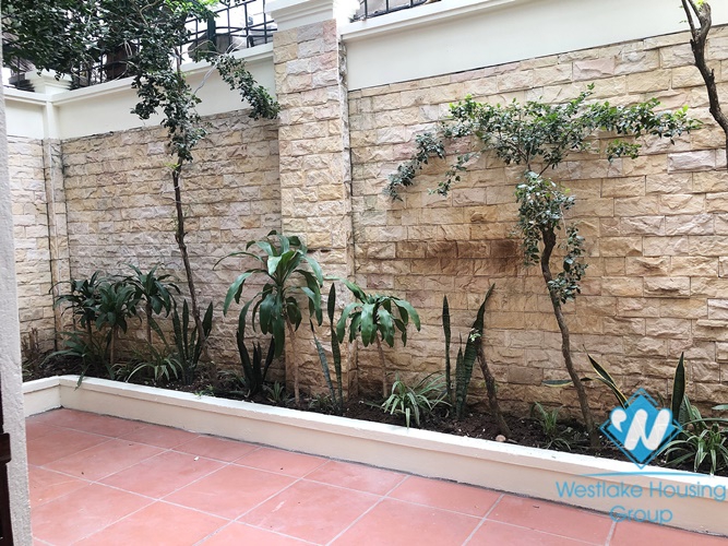 Renovated house with nice design for rent in C block in Ciputra, Tay Ho, Ha Noi