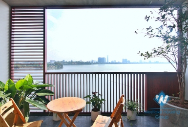 Stunning lake view apartment with 2 bedrooms for rent inTay Ho District