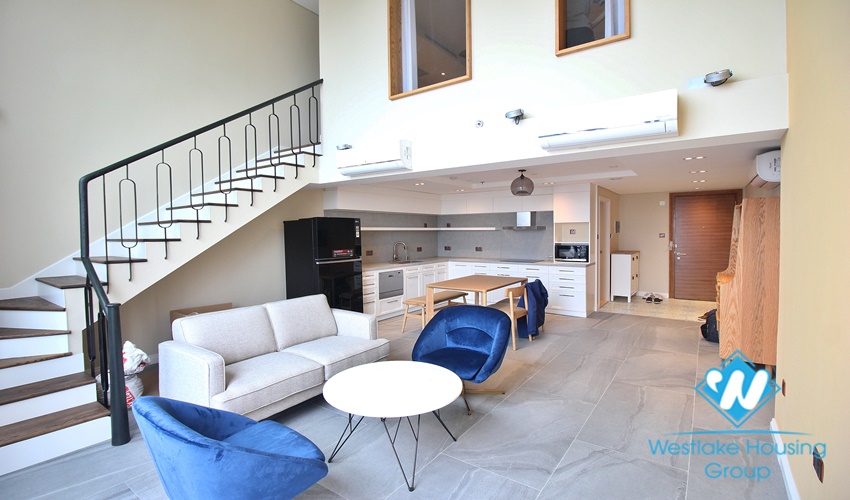 A colourful and contemporarily decorated apartment in Pentstudio Tay Ho for rent
