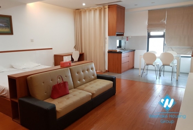 A furnished studio apartment for rent in Star City, Cau Giay District