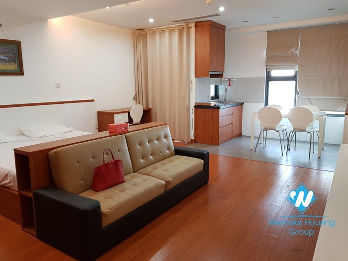 A furnished studio apartment for rent in Star City, Cau Giay District