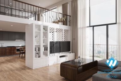 Minimalist, brand new pentstudio apartment for rent in Tay Ho District