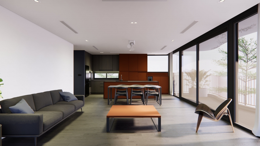 A modern and brand new 3 bedroom apartment for rent in Tay ho, Ha noi