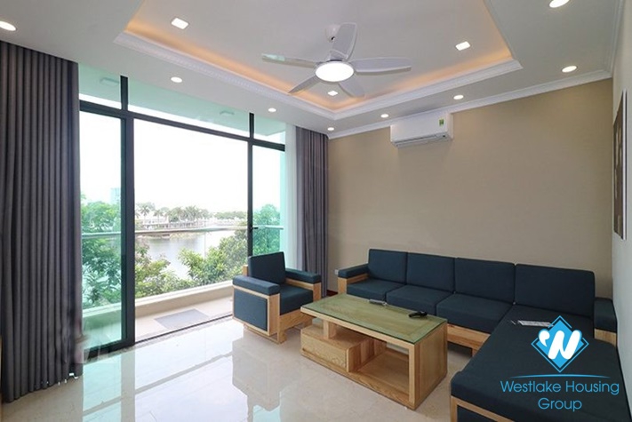 Apartment with nice decoration for lease in Tran Vu street, Ba Dinh, Hanoi