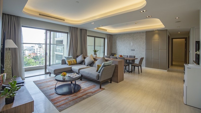 Modern 4 bedrooms apartment in Tay Ho District for rent