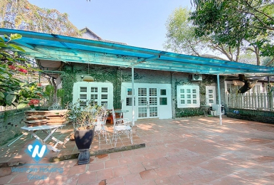 Garden house for rent in An Duong area, Tay Ho District 