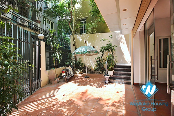 Tay Ho modern house rental with lake view terrace and little pool