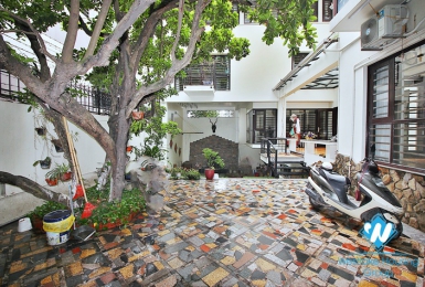 A spacious house with big yard for rent in Tay ho, Hanoi