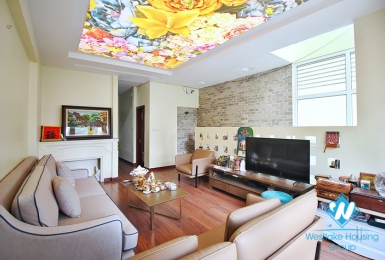 A beautiful 5 bedroom house for rent in Tay ho , Hanoi