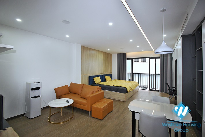 A spacious studio for rent in Dang thai mai, Tay ho, Hanoi