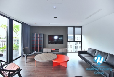 A modern and newly 3 bedroom apartment for rent in To ngoc van, Tay ho, Hanoi