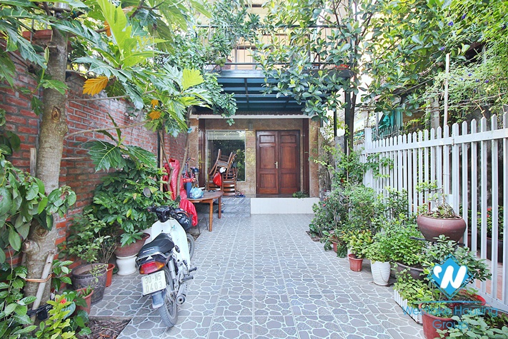 A beautiful 4 bedroom house for rent in Dang thai mai, Tay ho, Ha noi