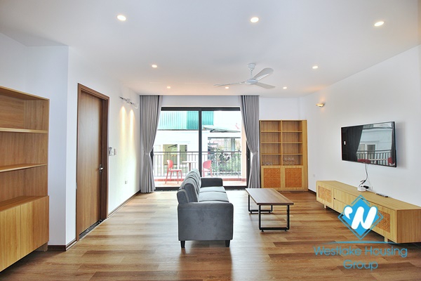 A newly 3 bedroom apartment for rent in Dang thai mai, Tay ho, Hanoi