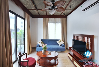 Japanese style 01 bedroom apartment for rent in Tay Ho, Ha Noi