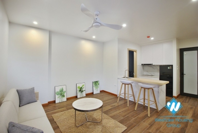 A modern 1 bedroom apartment for rent in Xuan Dieu, Tay Ho, Hanoi