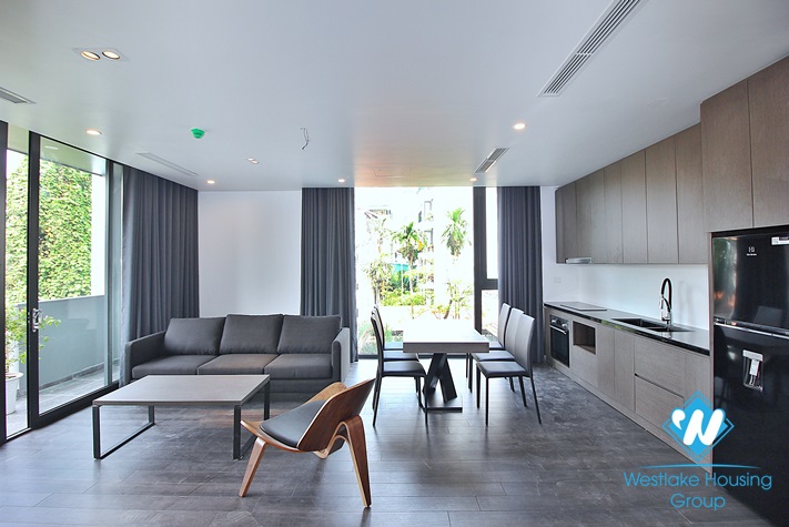 Brand new 2 bedroom apartment for rent in Xuan dieu, Tay ho, Hanoi