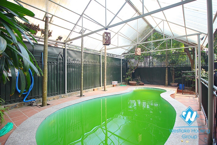 Quiet and beautiful house for rent in Tay ho District.