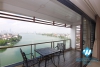A spacious 3 bedroom apartment with lake view in Xuan dieu, Tay ho, Hanoi
