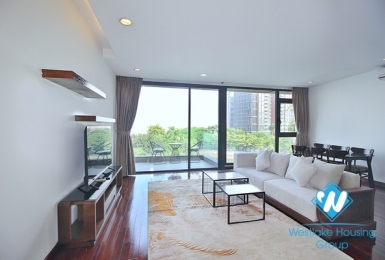 Beautiful lake view 2 bedroom apartment for rent in Tay ho
