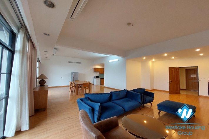 Bright, Quiet with nice design apartment for rent in Tay Ho District 