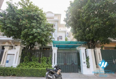 Good house with nice design for rent in D Block, Ciputra, Tay Ho